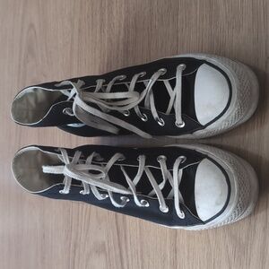 Converse All Star high top platform shoes